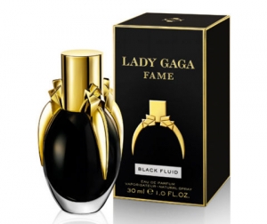   Lady Gaga fame black fluid