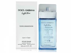   Dolce & Gabbana Light Blue Love In Capri 100 ml тестер